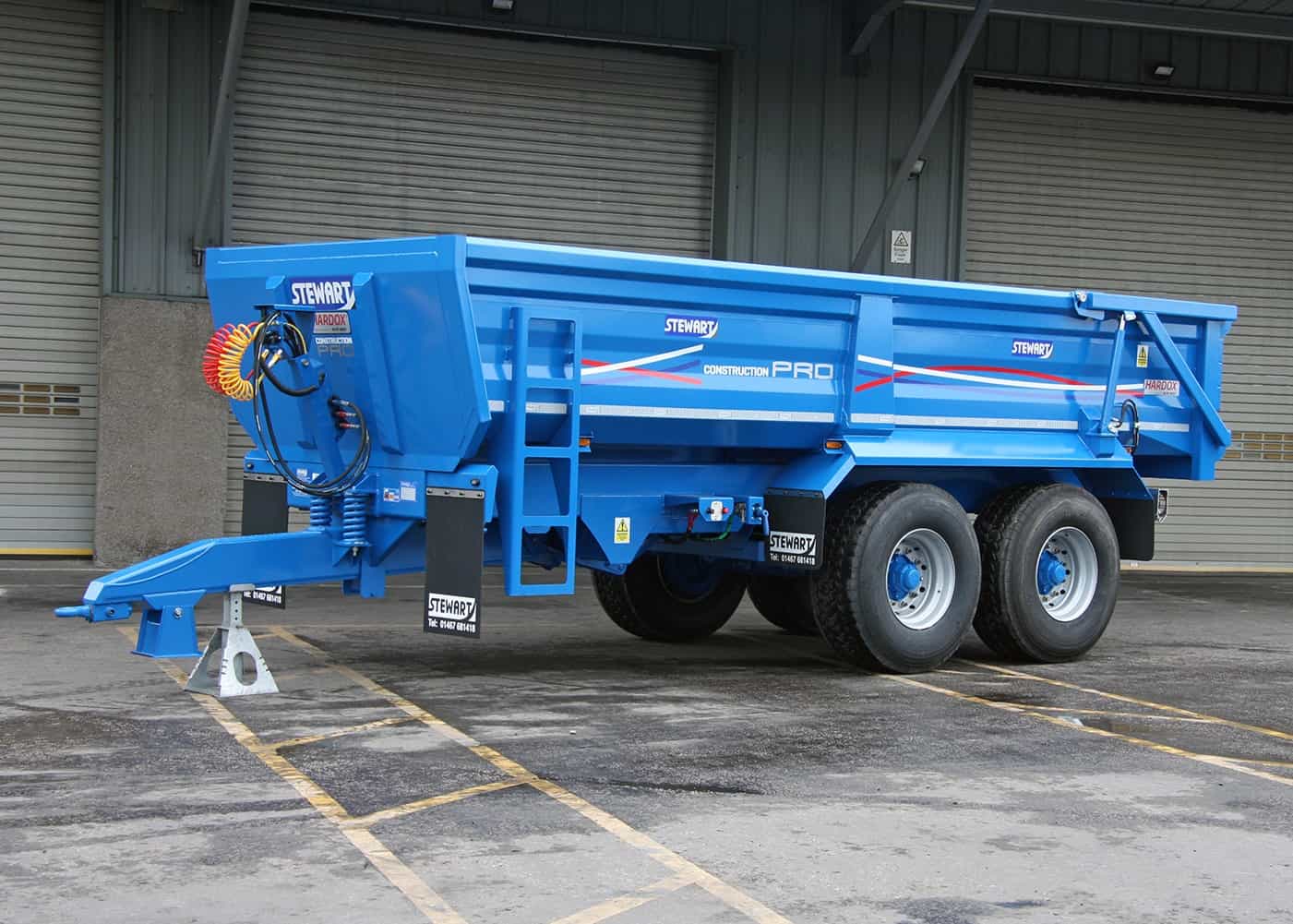 CP-20-H Tipper Trailer. Ultimate 20t Heavy Duty Construction Tipper Trailer