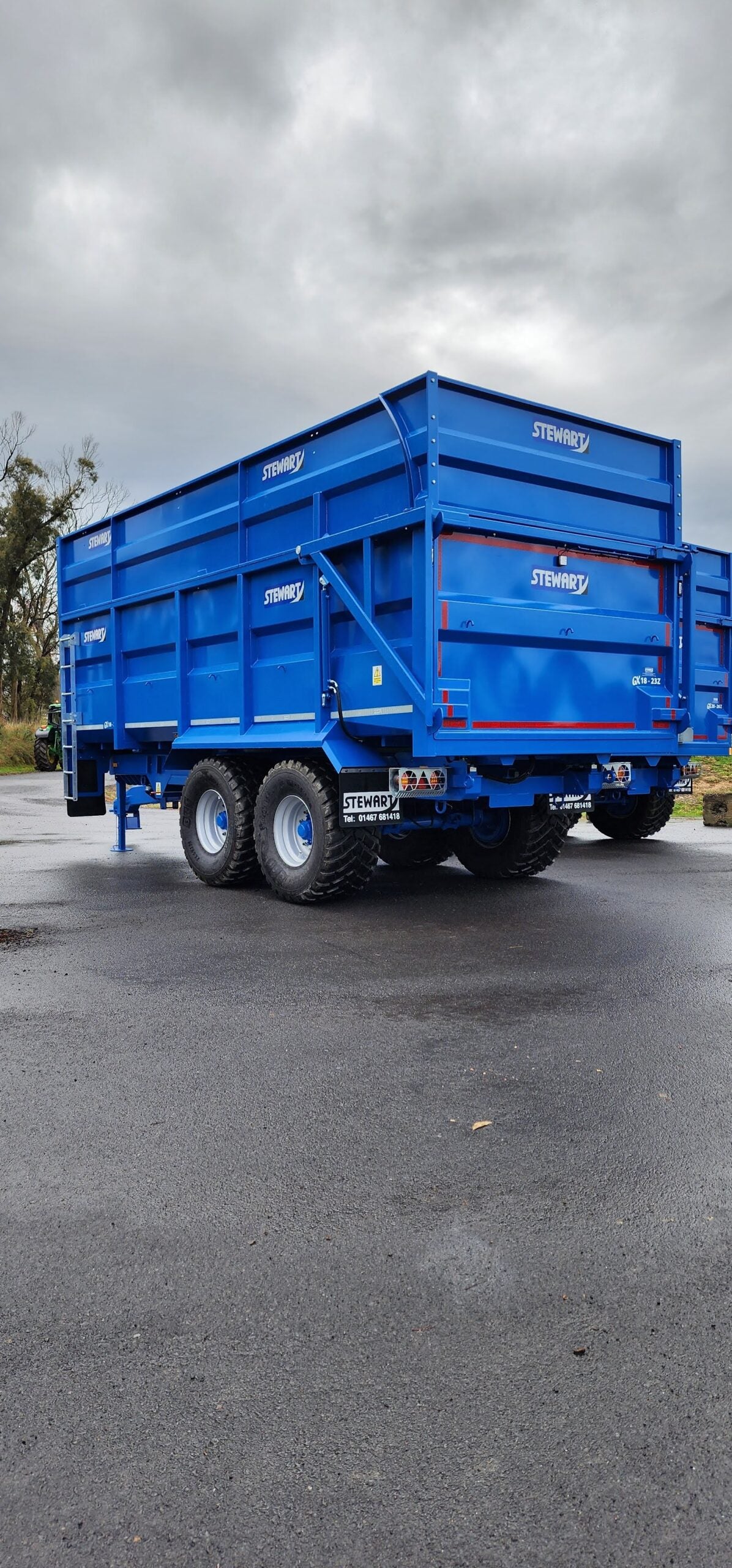 GX-18-23 40 m3 Silage Trailer - Heavy Duty Agricultural Trailer for Transporting Silage, Feed, and Grains