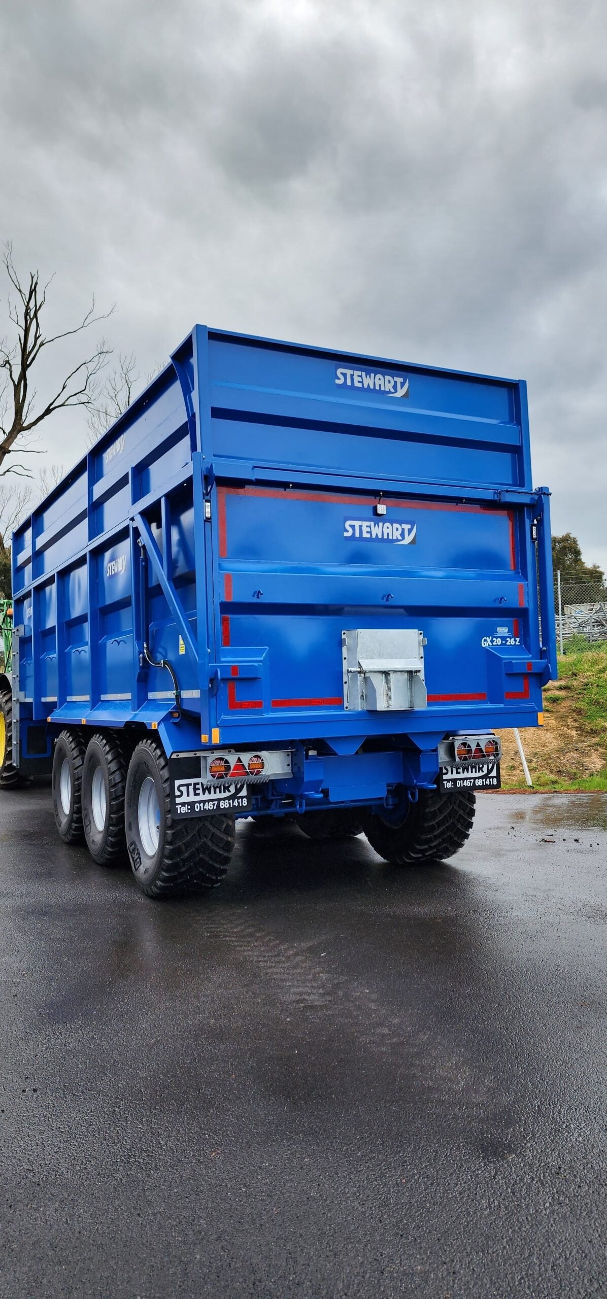 GX-18-23 40 m3 Silage Trailer - Heavy Duty Agricultural Trailer for Transporting Silage, Feed, and Grains