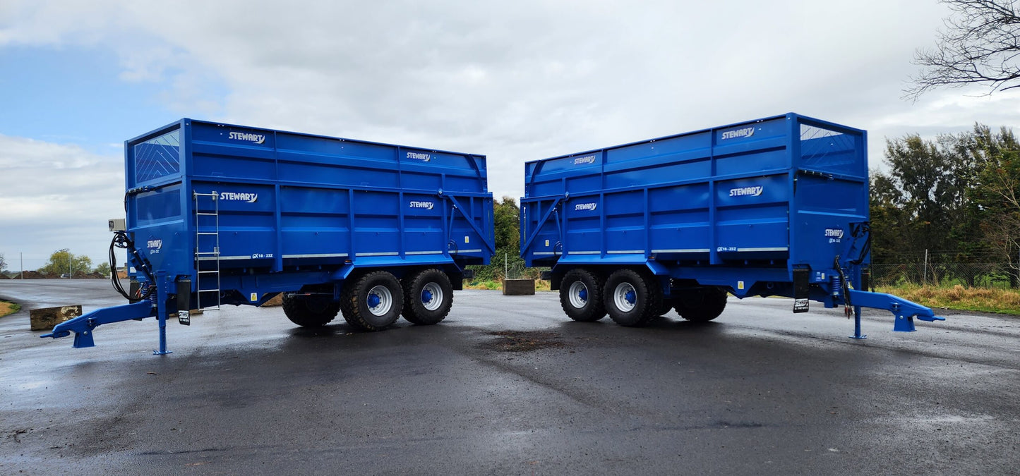 GX-18-23 40 m3 Silage Trailer - Heavy Duty Agricultural Trailer for Transporting Silage, Feed, and Grains