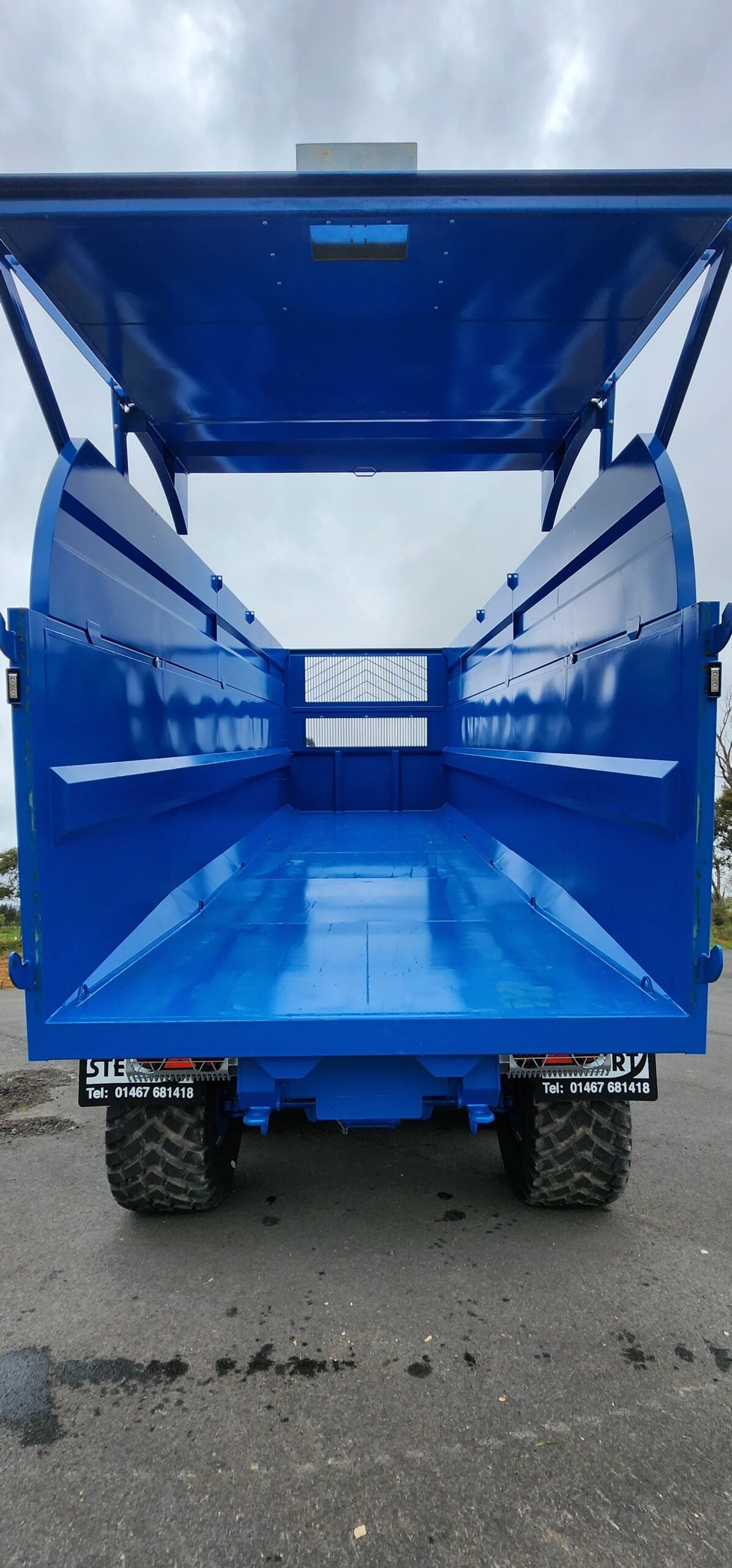 GX-20-26 50 m3 Silage Trailer - Heavy Duty Agricultural Trailer for Transporting Silage, Feed, and Grains