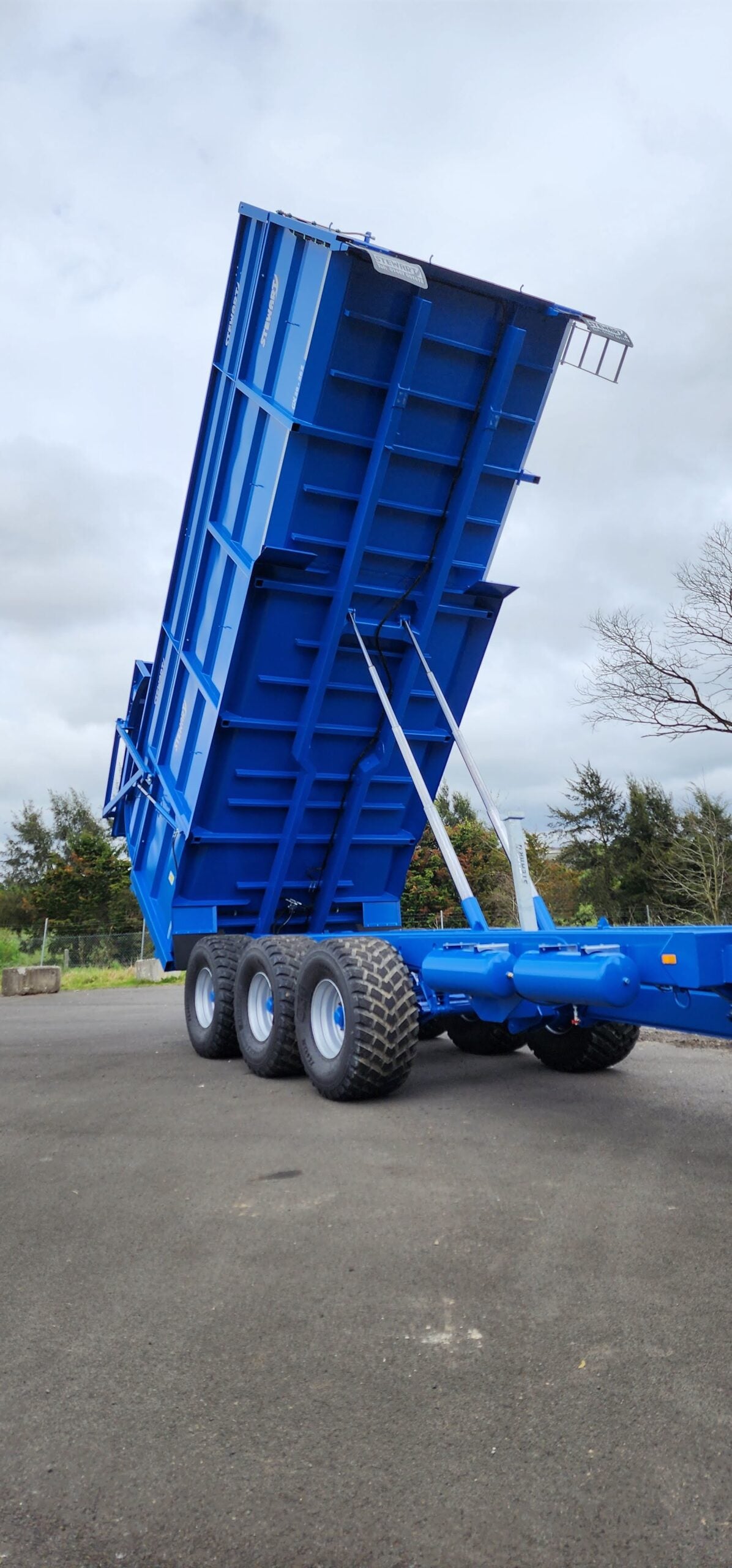 GX-20-26 50 m3 Silage Trailer - Heavy Duty Agricultural Trailer for Transporting Silage, Feed, and Grains