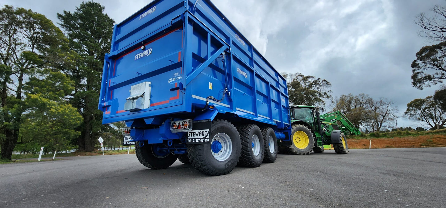 GX-20-26 50 m3 Silage Trailer - Heavy Duty Agricultural Trailer for Transporting Silage, Feed, and Grains