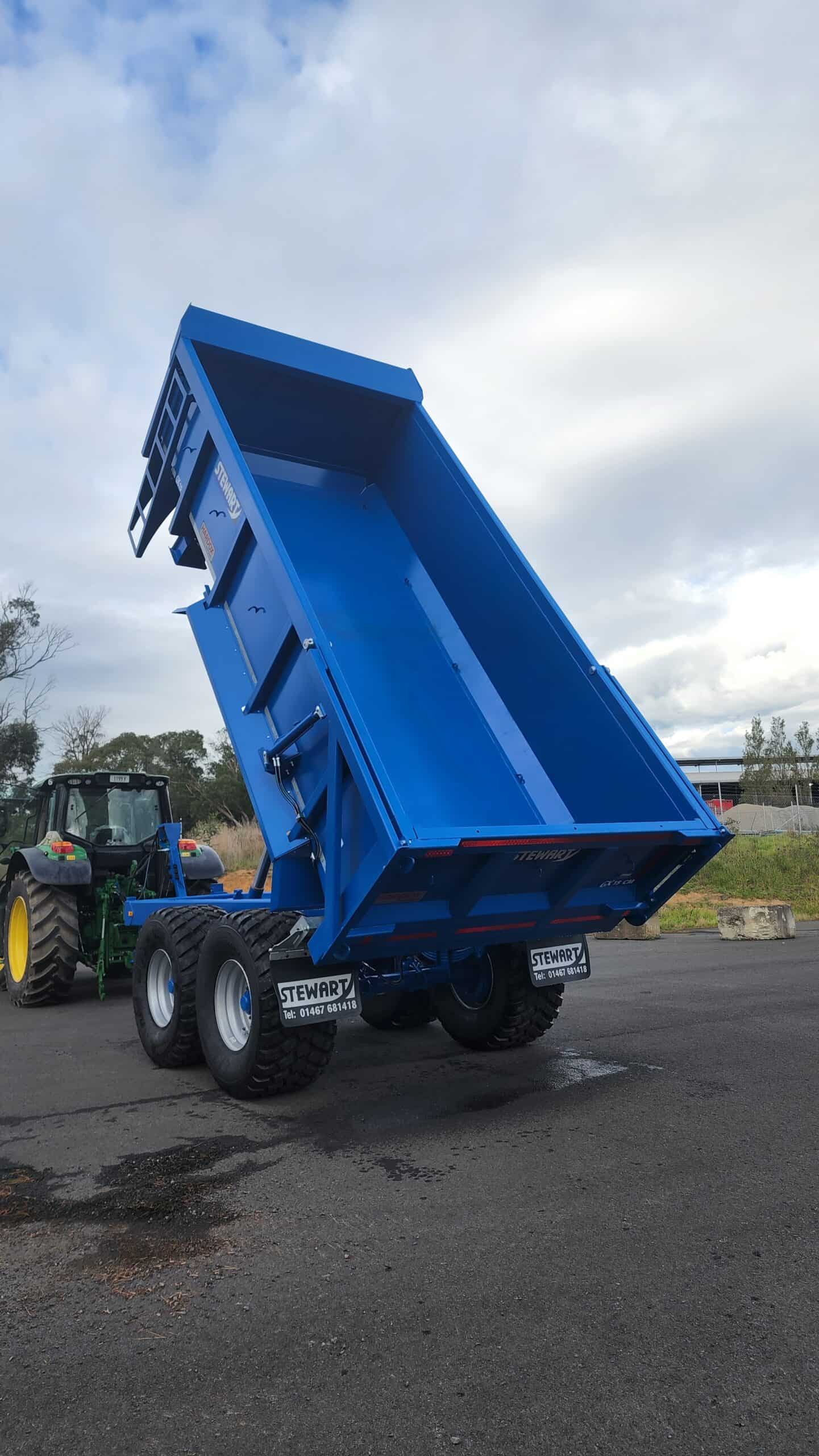 GX15-CM Tipper Trailer. The Versatile 15t Construction Tipper Trailer