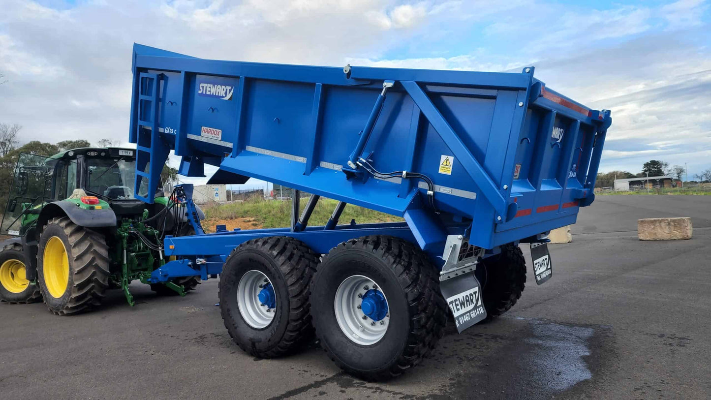 GX15-CM Tipper Trailer. The Versatile 15t Construction Tipper Trailer