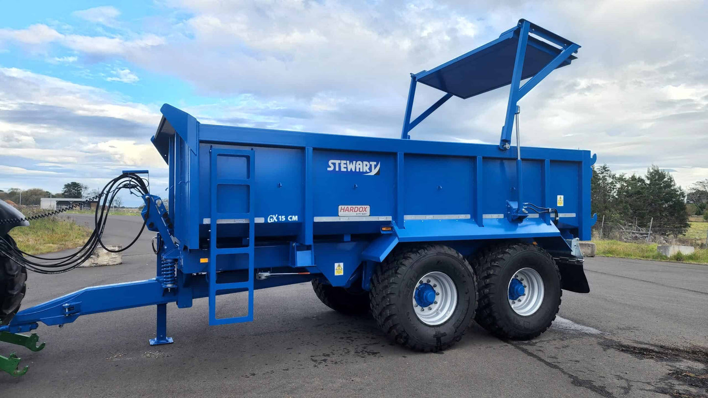 GX15-CM Tipper Trailer. The Versatile 15t Construction Tipper Trailer