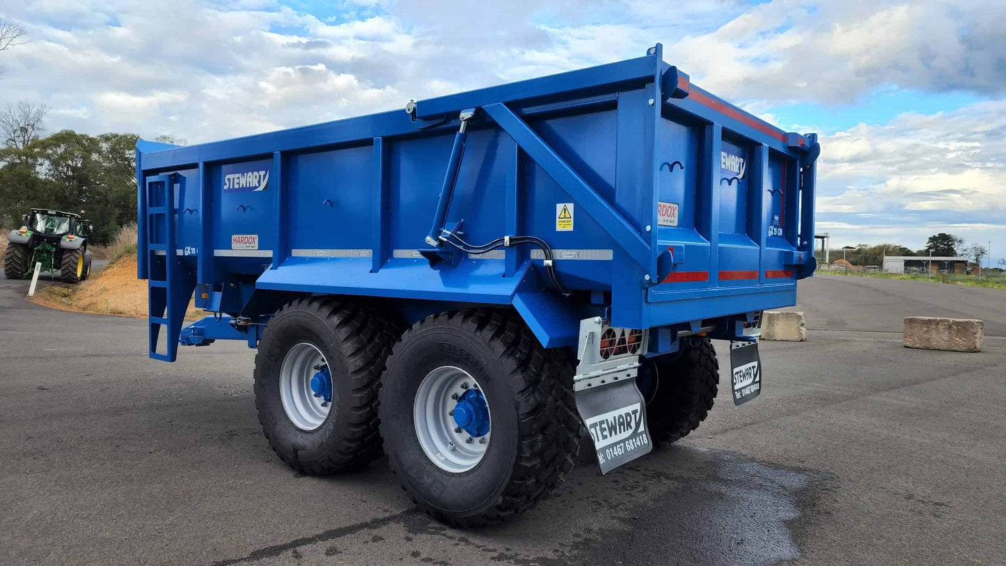 GX15-CM Tipper Trailer. The Versatile 15t Construction Tipper Trailer