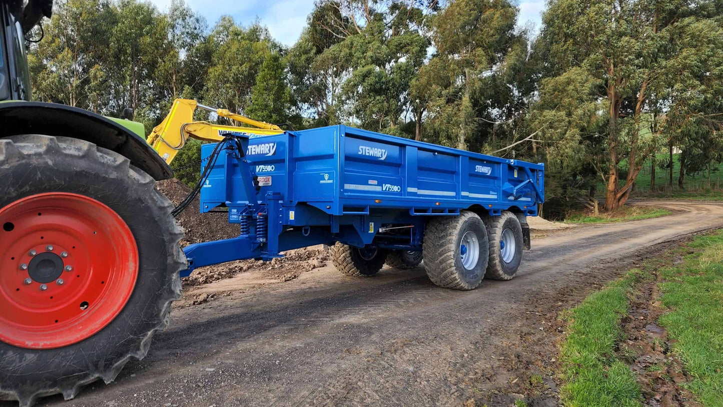 VT5500 Versatile Farm Trailer with Grain, Rock, Gravel and Silage Side Options 5.5m