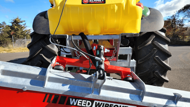 Weed X-Terminator Dual Roller Weed Wiper - 3 m 3PL Weed Control Machine