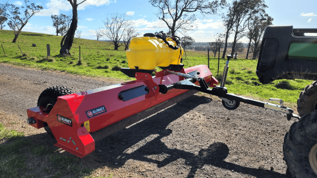 Weed X-Terminator Dual Roller Weed Wiper - 3 m Weed Control Machine