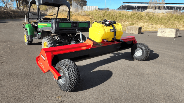 Weed X-Terminator Dual Roller Weed Wiper - 3 m Weed Control Machine