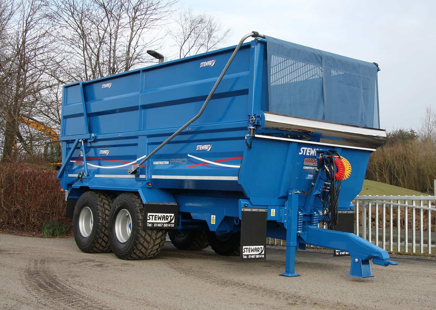 CP-20-H Tipper Trailer. Ultimate 20t Heavy Duty Construction Tipper Trailer