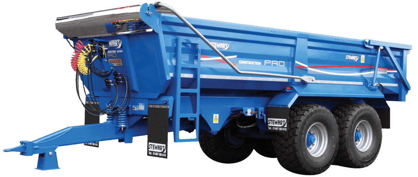 CP-20-H Tipper Trailer. Ultimate 20t Heavy Duty Construction Tipper Trailer