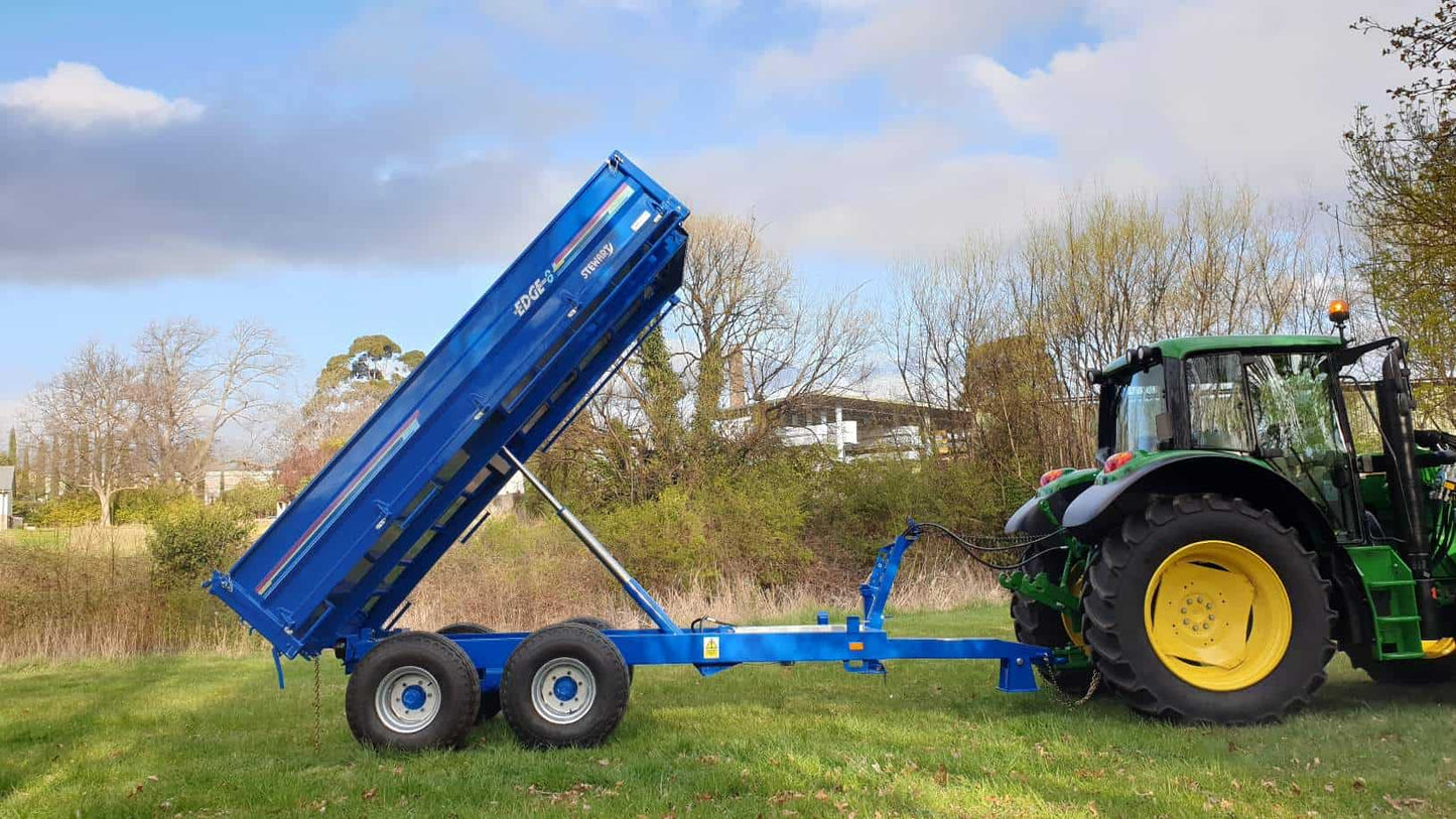 EDGE Drop Side Tipping Trailer. Mid-Spec Most Durable Tipper Trailers on Market 8tt