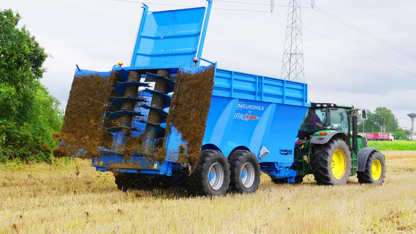 Buffalo RX Manure Spreader. Larger Capacity 18-24m3