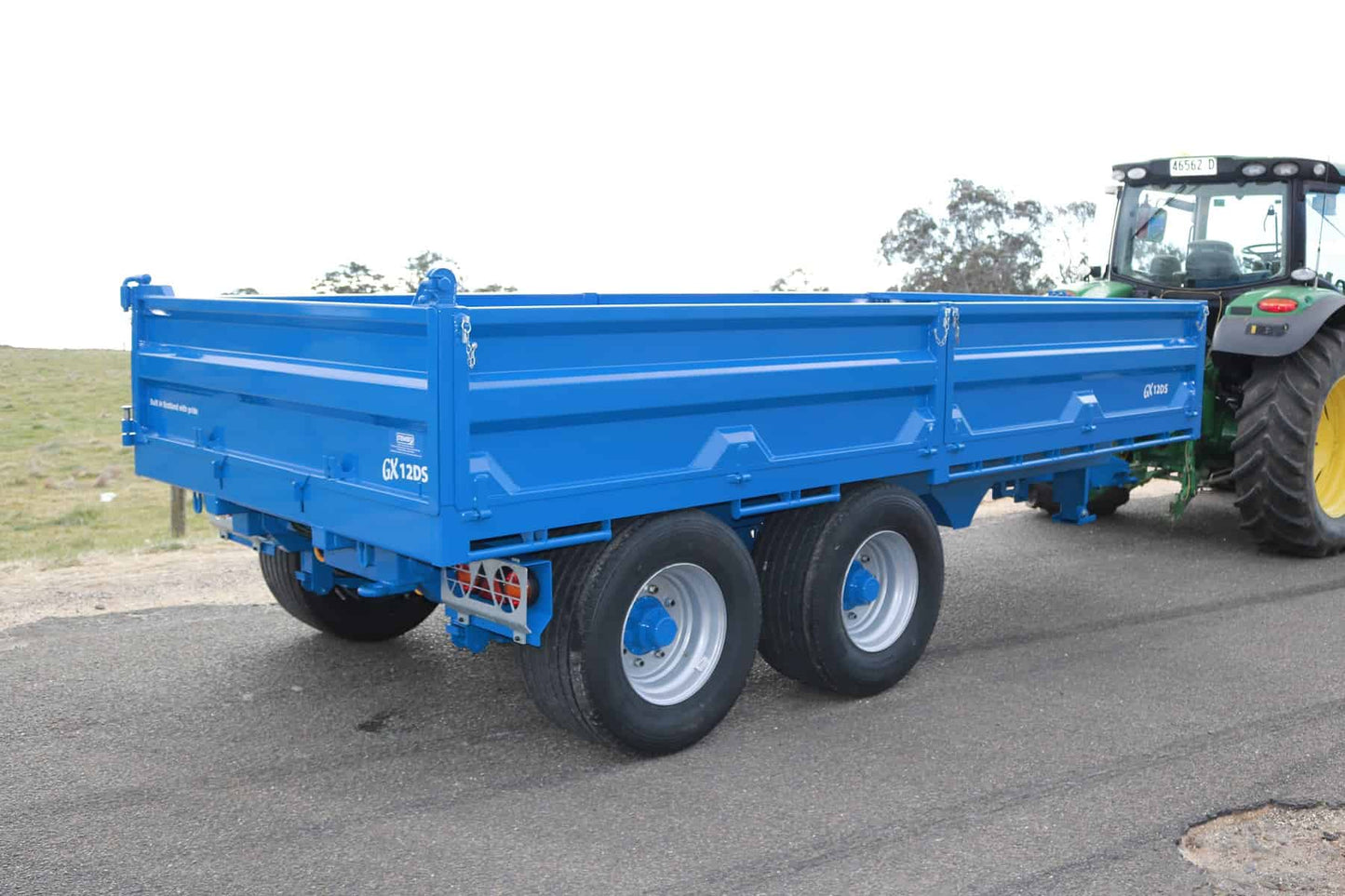 EDGE Drop Side Tipping Trailer. Large Side Most Durable Tipper Trailers on Market 12t