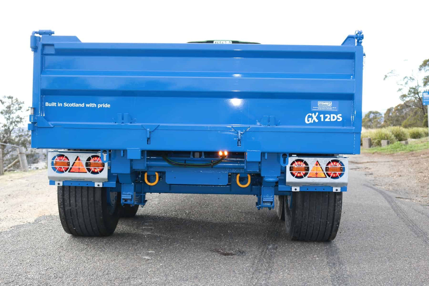 EDGE Drop Side Tipping Trailer. Large Side Most Durable Tipper Trailers on Market 12t