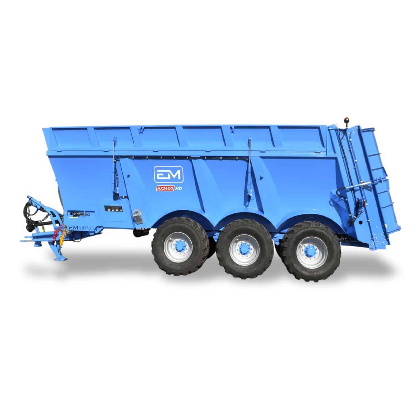 Buffalo RX Manure Spreader. Larger Capacity 18-24m3