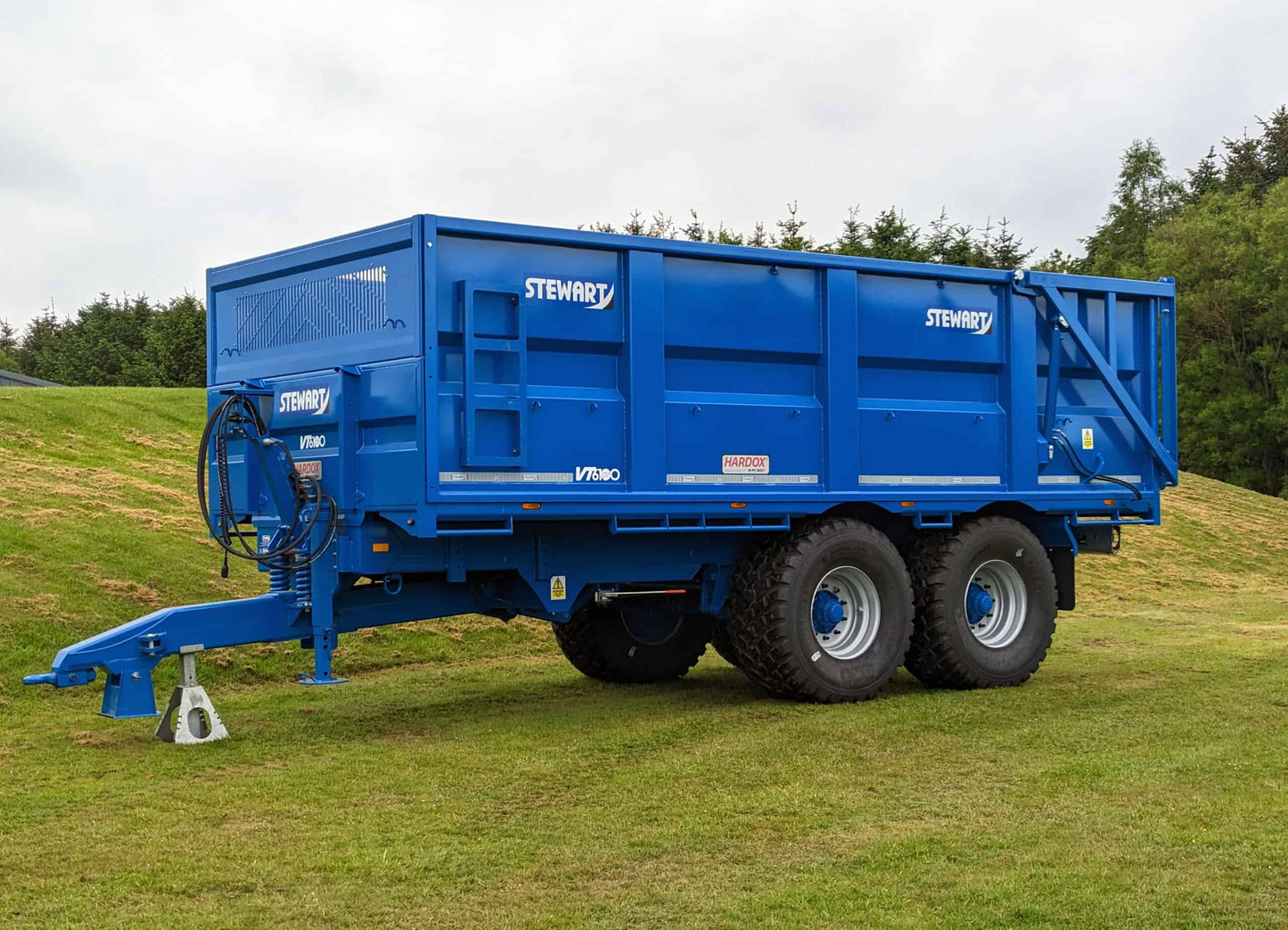 VT6100 Versatile Farm Trailer with Grain, Rock, Gravel and Silage Side Options 6.1m