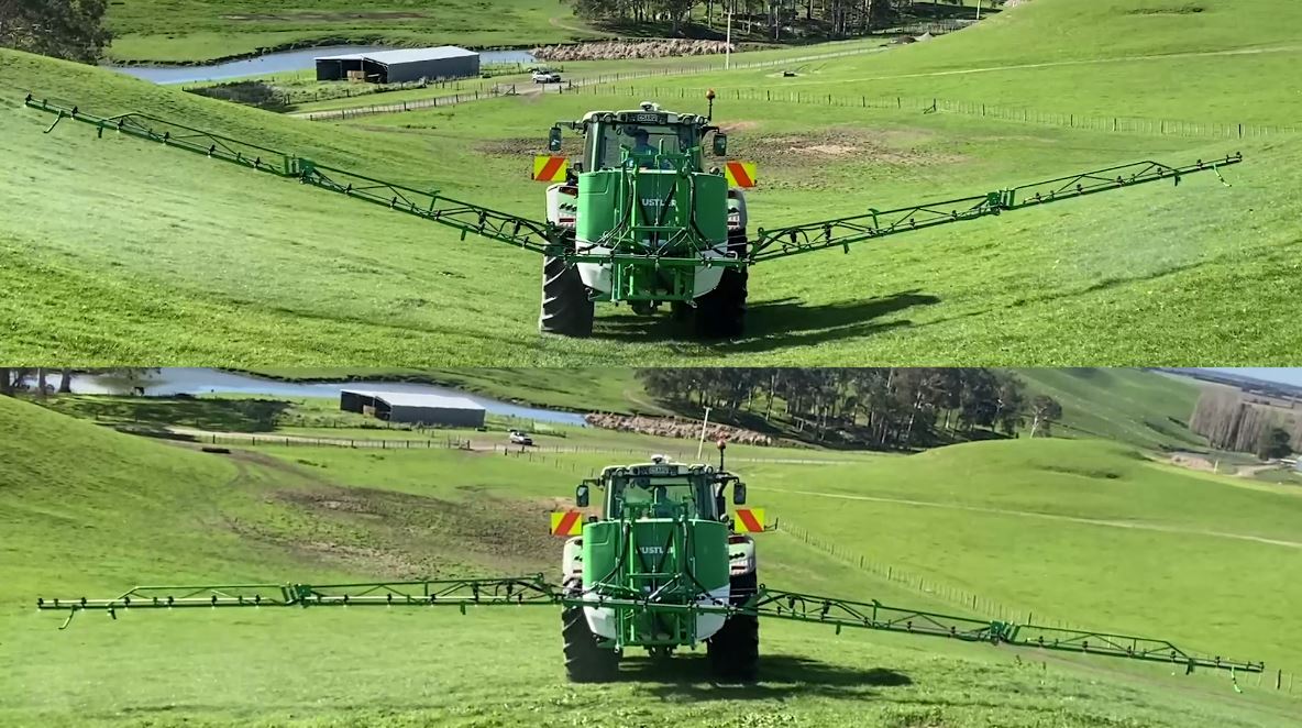 EagleTech Sprayer Boom. Most Stable and Accurate Boom Sprayer on the Market