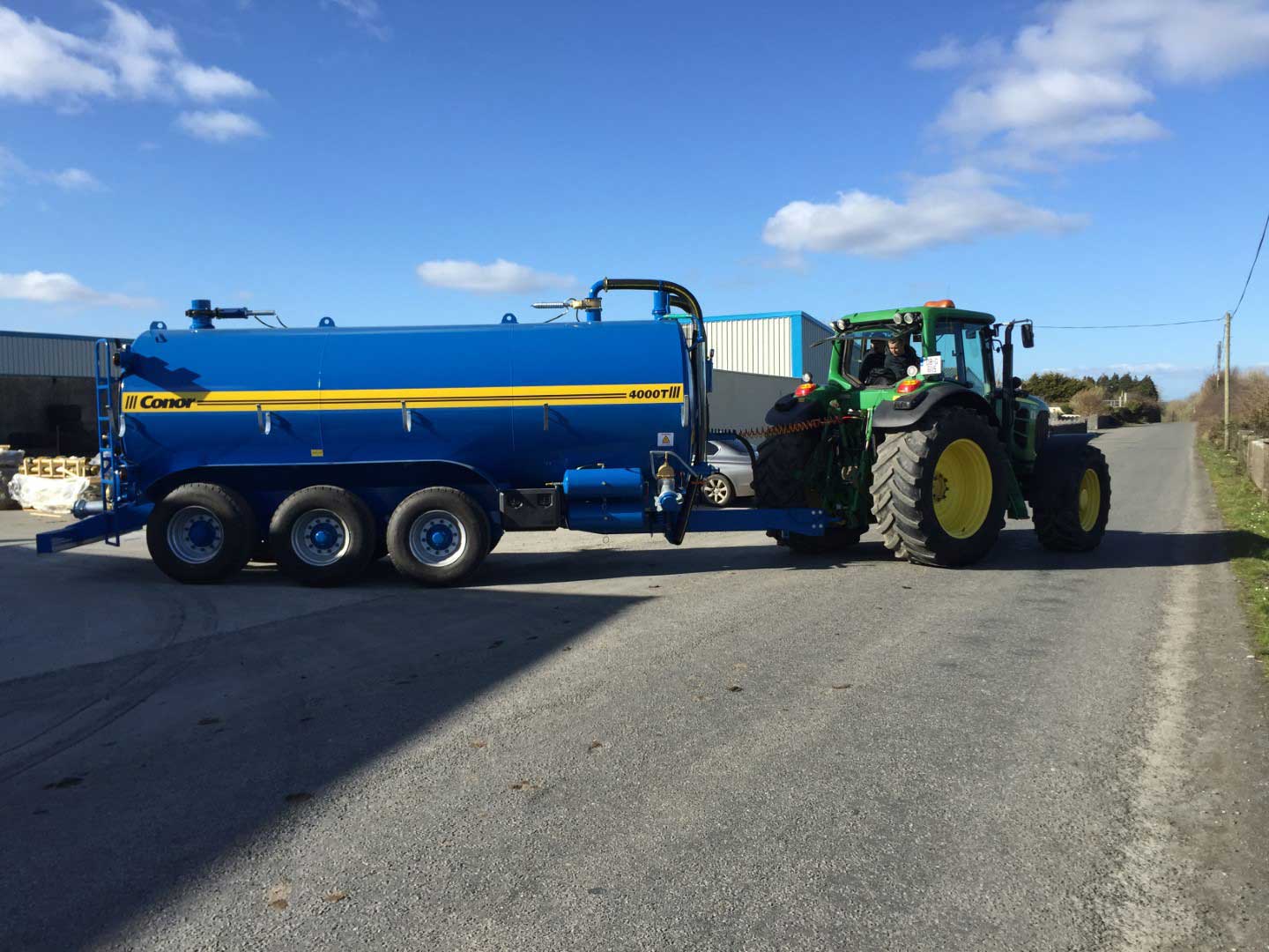 Conor Slurry Tanker - Tri-Axle