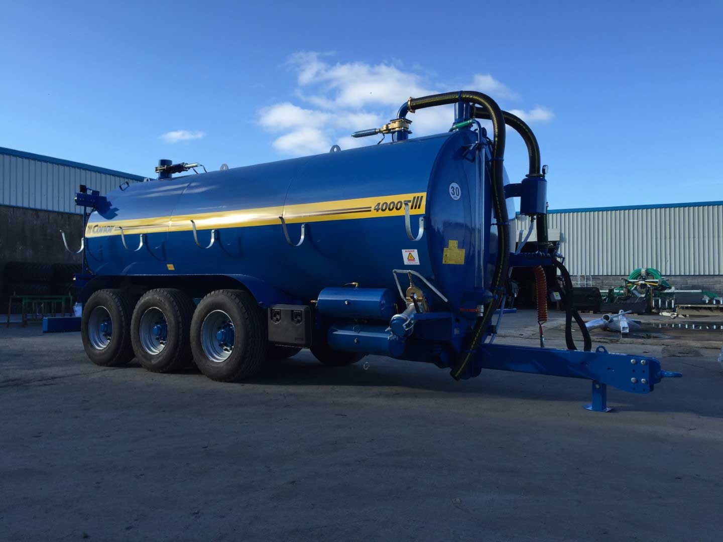 Conor Slurry Tanker - Tri-Axle